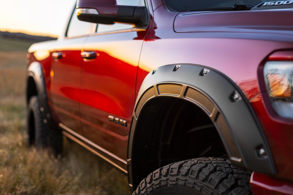 Fender Flares | Defender | PRP Deep Cherry Red Crystal | Ram 1500 (19-24)