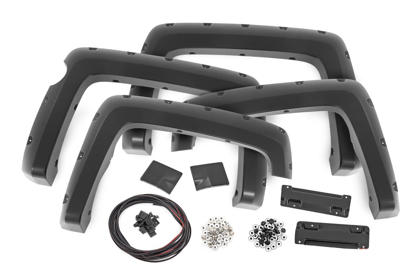 Pocket Fender Flares | 5'9" Bed | G1C Overcast | Chevy Silverado 1500 (14-18 & Classic)