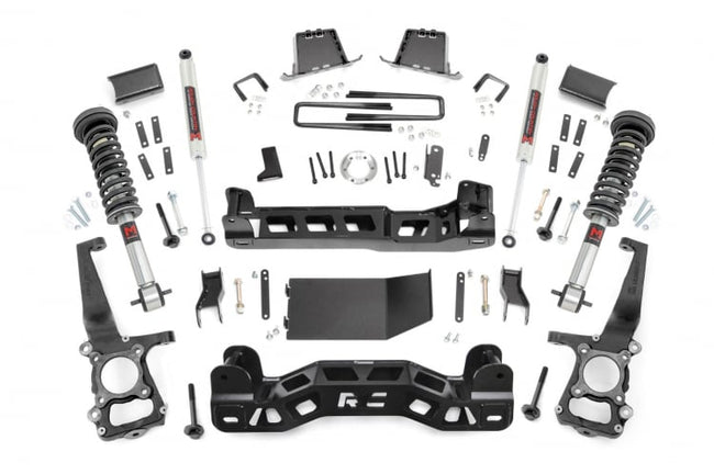 Rough Country 6 Inch Suspension Lift Kit M1 Struts And Shocks 2014 F-150 4WD