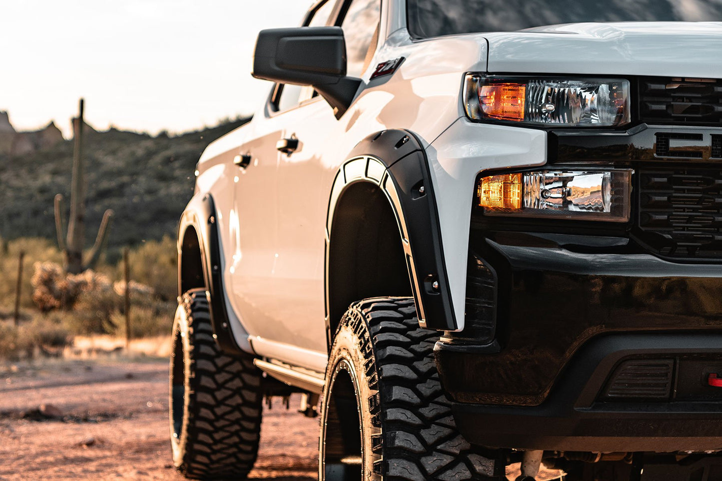 Fender Flares | Defender | GPA Graphite | Chevy Silverado 1500 2WD/4WD (19-26)