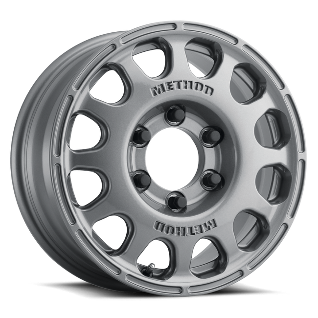 Method MR107 16x7 +45mm Offset 6x5.5 102mm CB Gloss Titanium Wheel