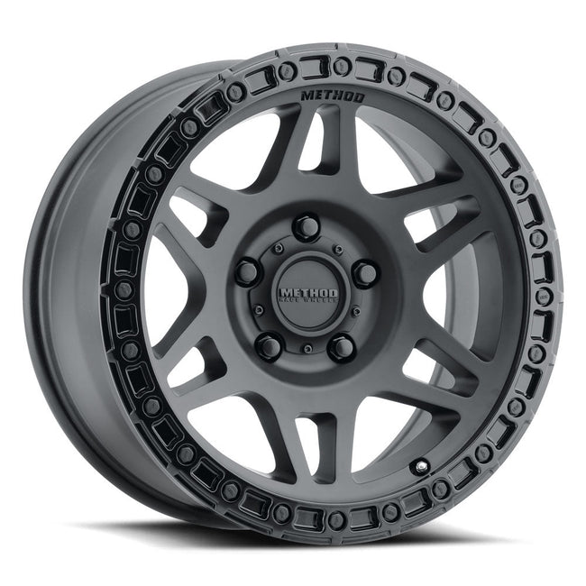 Method MR312 17x8.5 0mm Offset 5x5 4 71.5 HB Double Black Wheel