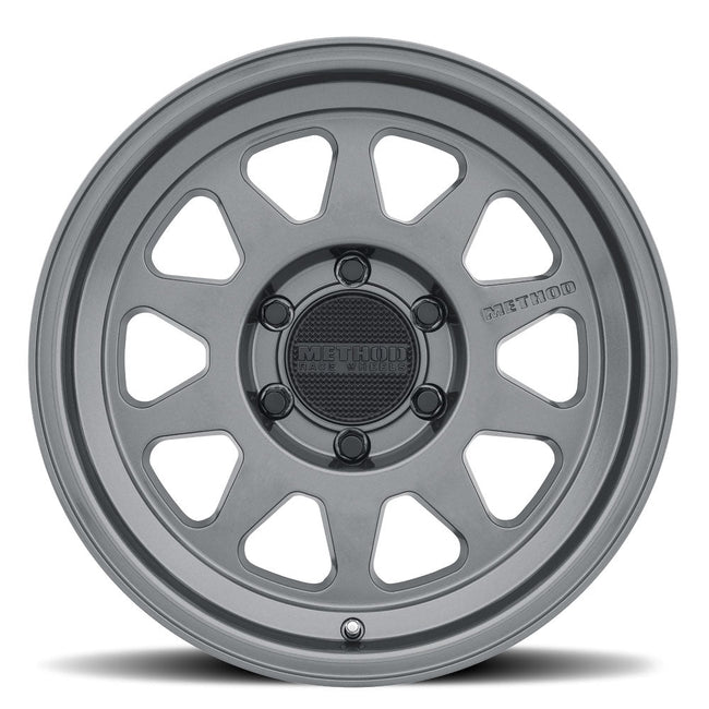 Method MR316 20x10 -18mm Offset 8x6.5 130.81mm CB Gloss Titanium Wheel