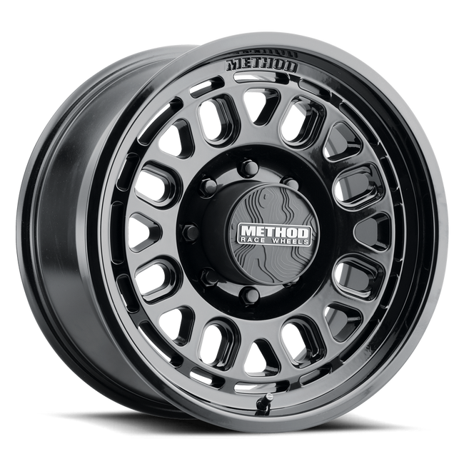 Method MR321 18x9 +18mm Offset 8x6.5 BP 130.81mm CB 5.68in BS Gloss Black Wheel