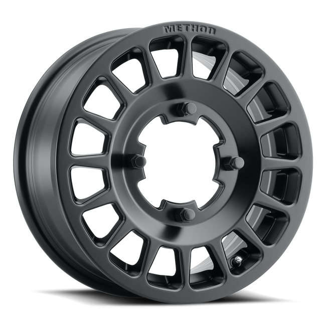 Method MR407 Bead Grip 14x6 5+1 38mm Offset 4x136 100mm CB Matte Black Wheel