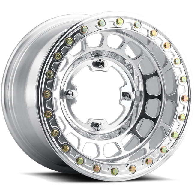 Method MR413 Beadlock 15x10  6+4 25mm Offset  4x156  120mm CB Polished Wheel