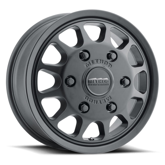 Method MR703 16x6.5 +90mm Offset 6x180 138.9mm CB Gloss Matte Black Wheel