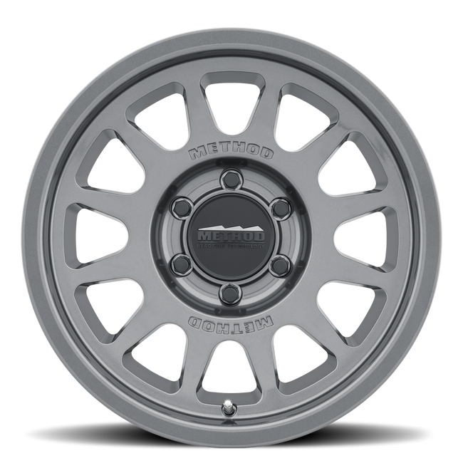Method MR703 17x9 / -12mm Offset / 106.25mm Bore / 6x5.5 BP / 4.8in BS - Gloss Titanium Wheel