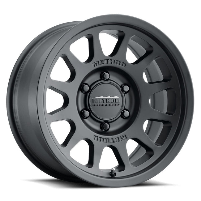 Method MR703 17x9 / -12mm Offset / 106.25mm Bore / 6x5.5 BP / 4.8in BS - Matte Black Wheel