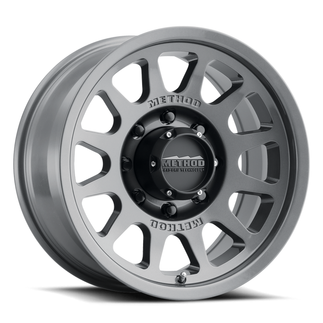 Method MR703 17x9 / -12mm Offset / 130.81mm Bore / 8x6.5 BP / 4.8in BS - Gloss Titanium Wheel