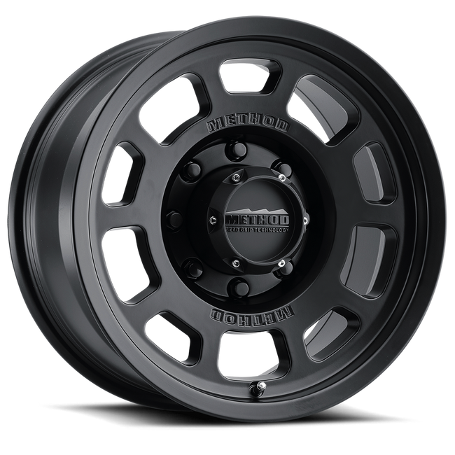 Method MR705 18x9 +18mm Offset 8x6.5 130.81mm CB Matte Black Wheel
