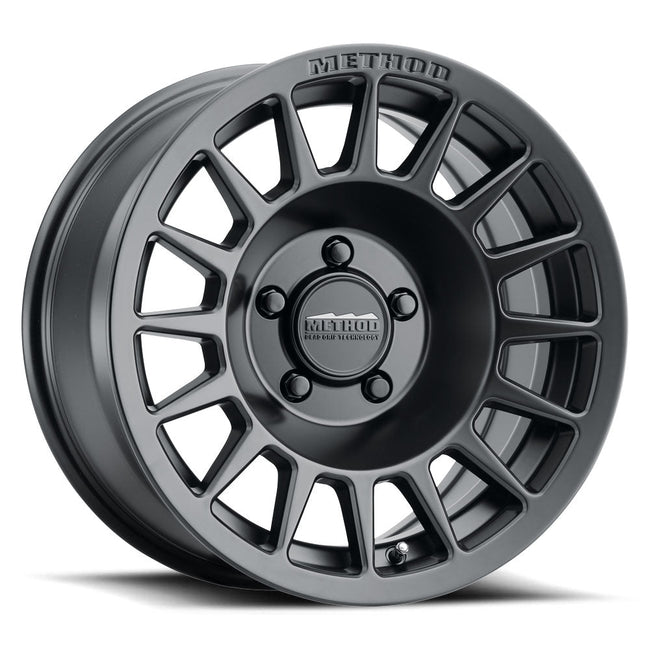 Method MR707 Bead Grip 17x8.5 38mm Offset 5x4.5 BP 73mm CB 6.24in BS Matte Black Wheel