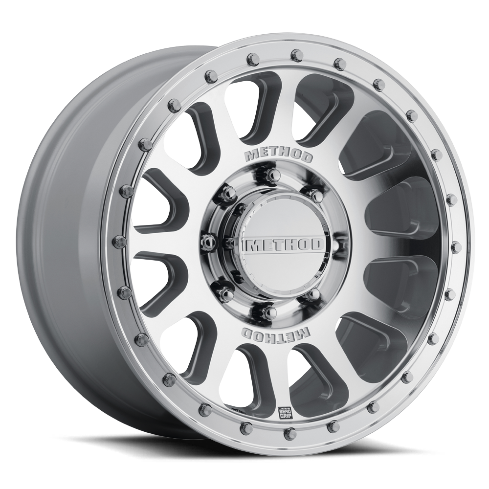 Method MR709 HD Bead Grip 18x 9in / ET12 / 8x6.5 BP / 121.3mm Bore - Machined Wheel