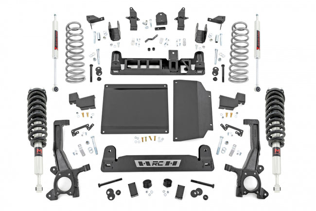 Rough Country 6 Inch Lift Kit | M1 Struts and Shocks | Rear Coil | Toyota Tundra 4WD (22-23)