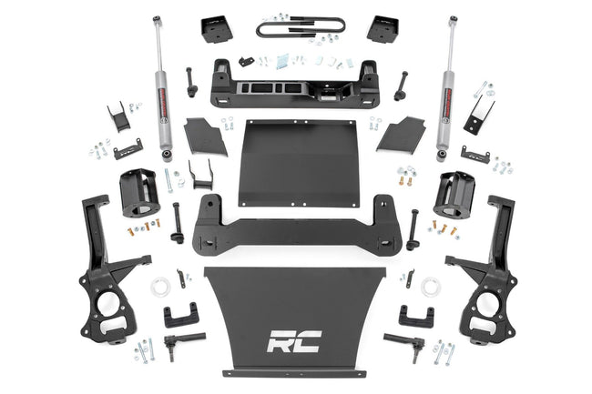 6 Inch Lift Kit | Mono Leaf Rear | Chevy Silverado 1500 4WD (2025-2026)