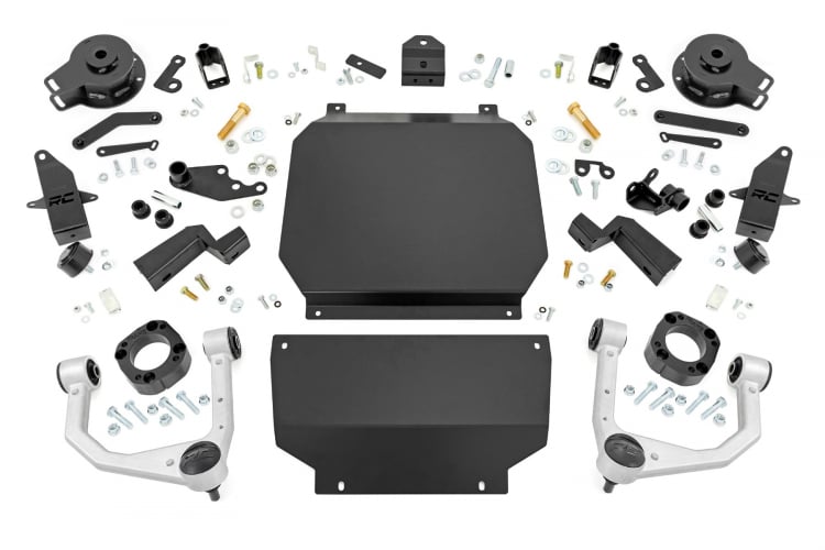 Rough Country 3.5 Inch Lift Kit | Toyota Tundra 4WD (2022-2023) With OE Air Ride
