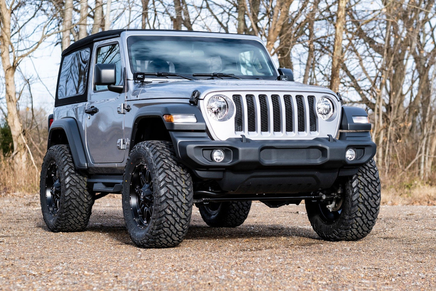 3.5 Inch Lift Kit | Adj Lower | FR D/S | Jeep Wrangler JL 4WD (2024-2026)