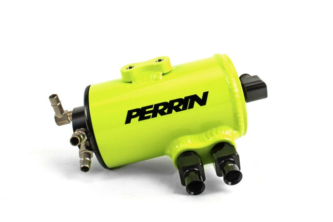 Perrin 22-23 Toyota GR86 / 13-16 Scion FR-S / 13-23 Subaru BRZ Air Oil Separator - Neon Yellow