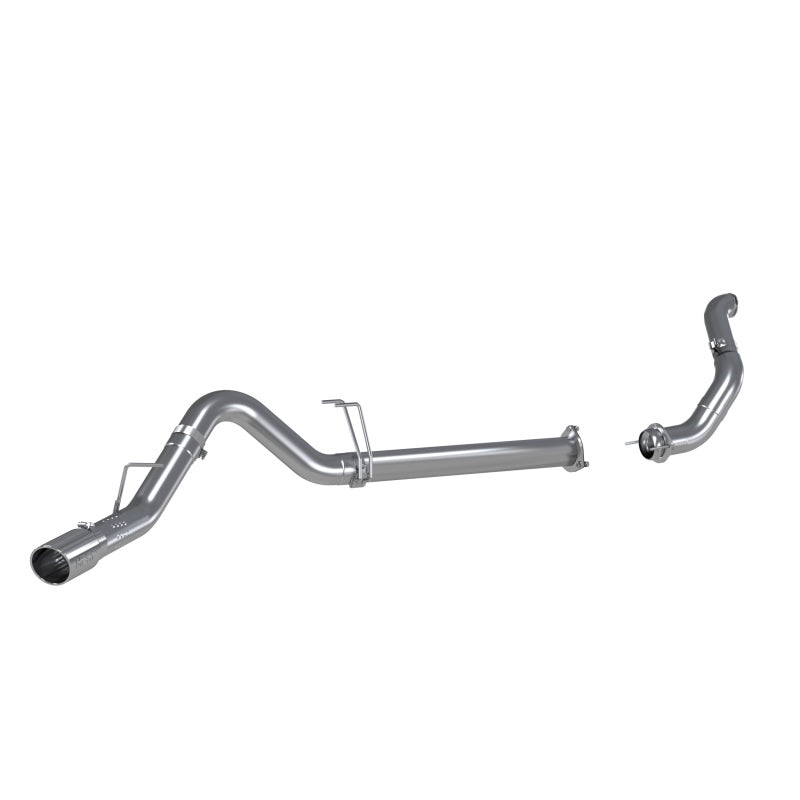 MBRP 11-14 Ford 6.7L F-250/350/450 4" Filter Back Single Side Exit Aluminized and Down Pipe Exhaust
