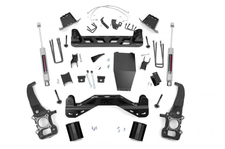 Rough Country 6 Inch Suspension Lift Kit N3 Shocks 04-08 F-150 4WD