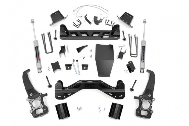 Rough Country 6 Inch Suspension Lift Kit N3 Shocks 04-08 F-150 4WD