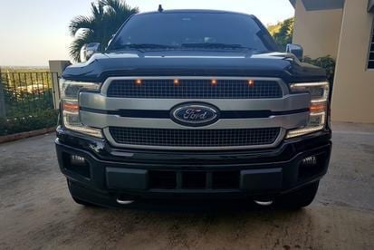 Custom Auto Works 2018-2020 F-150 Platinum and King Ranch Raptor Style Grill Light