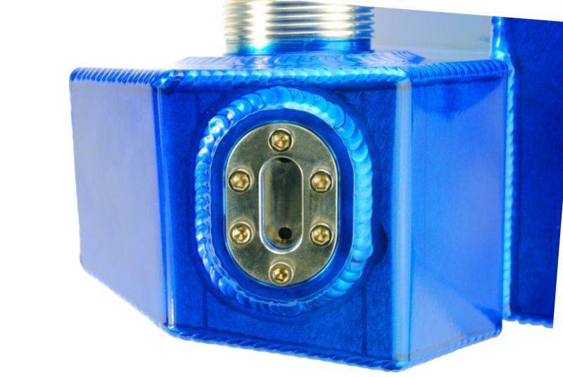 Sinister Diesel 2003-2007 Ford 6.0L Degas Bottle - Blue