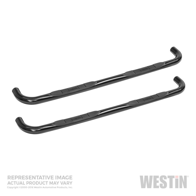 Westin 2005-2018 Toyota Tacoma Ext Cab E-Series 3 Nerf Step Bars - Black