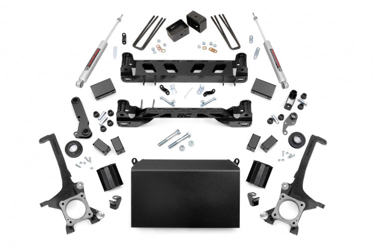 Rough Country 6 Inch Toyota Suspension Lift Kit Rear N3 Shocks 07-15 Tundra