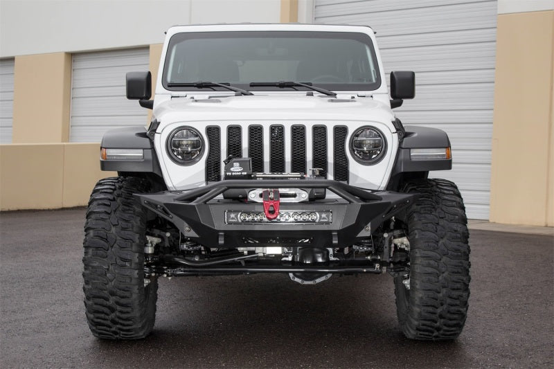 Addictive Desert Designs 18-23 Jeep Wrangler JL Stealth Fighter Front Bumper w/ Winch Mounts