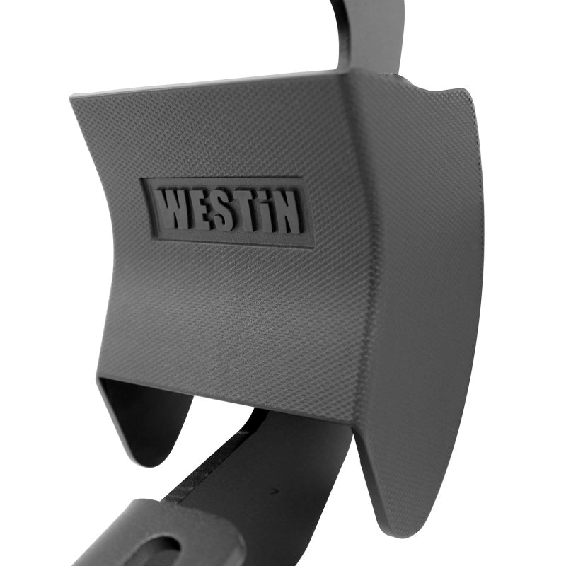 Westin 2016-2018 Nissan Titan XD Crew Cab R7 Nerf Step Bars - Black