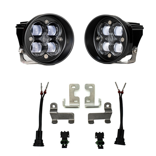 Baja Designs 2012-2023 Toyota Tacoma, 2010-2024 4Runner, 2014-2021 Tundra Squadron R-SAE Fog Pocket Kit Clear