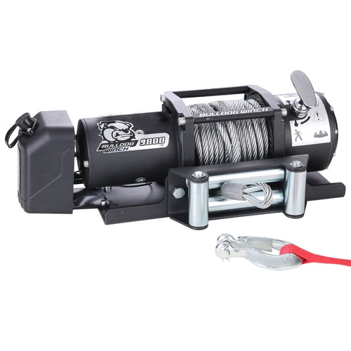 Bulldog Winch 9800 Lb Trailer Winch Wired Rope