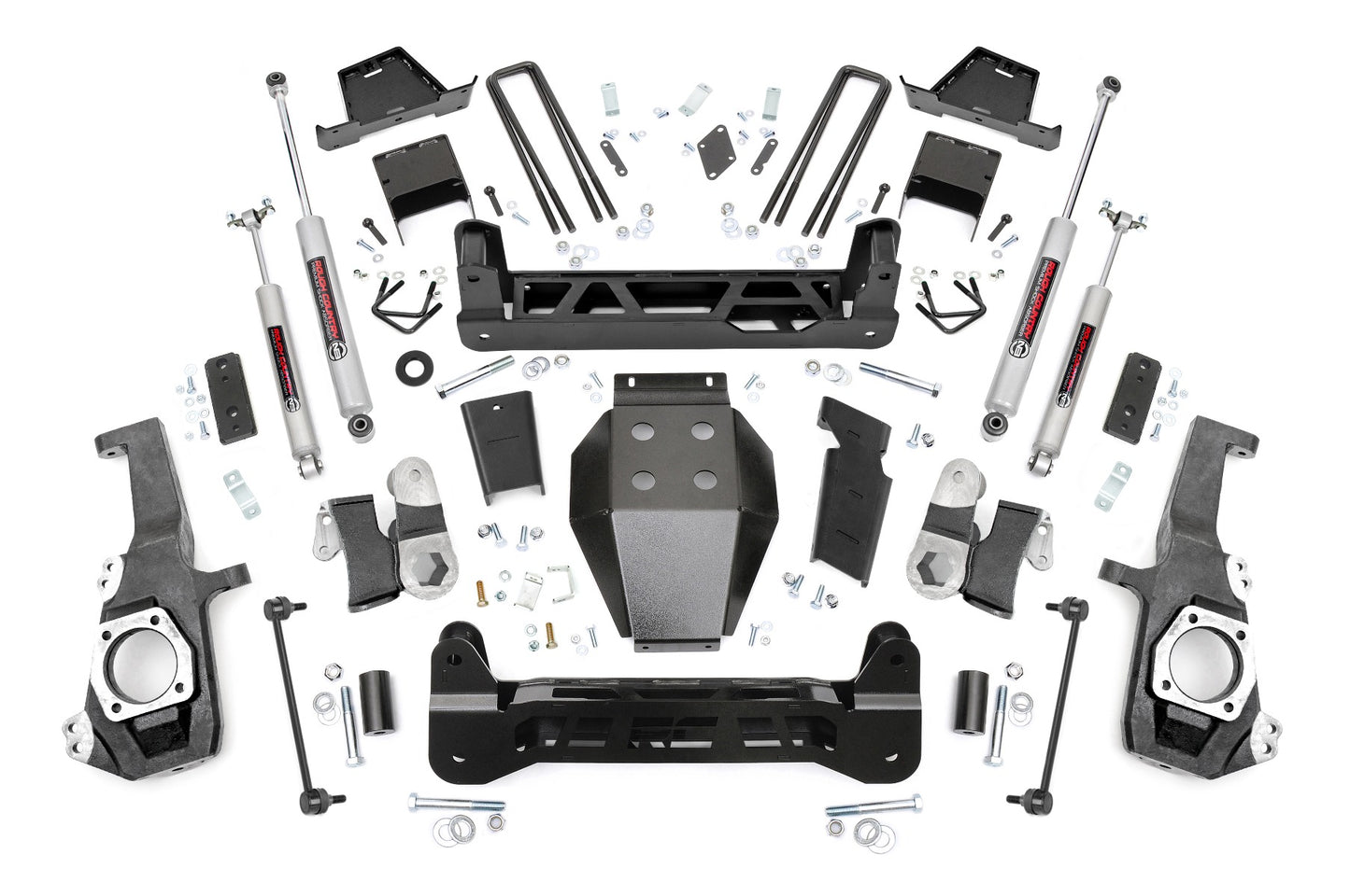 Rough Country 7.0 Inch GM NTD Suspension Lift Kit (2020 2500HD)