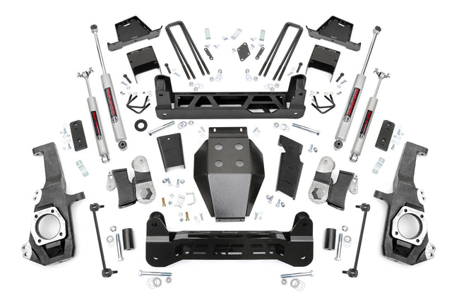 Rough Country 7.0 Inch GM NTD Suspension Lift Kit (2020 2500HD)