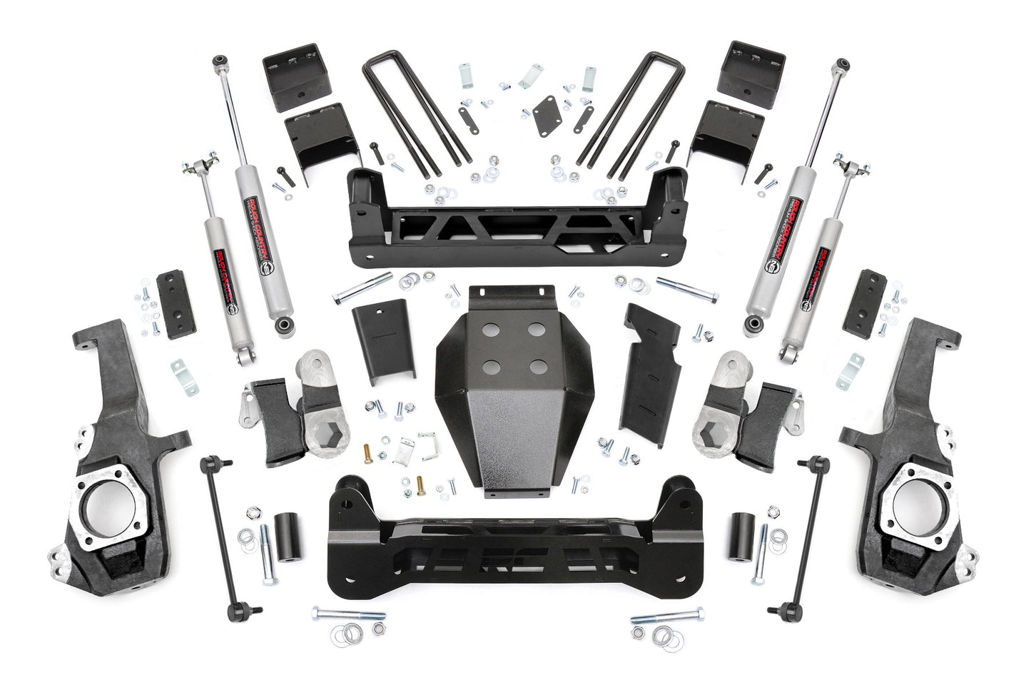 Rough Country 5.0 Inch GM NTD Suspension Lift Kit (2020 2500HD)