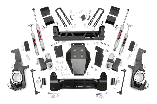 Rough Country 5.0 Inch GM NTD Suspension Lift Kit (2020 2500HD)