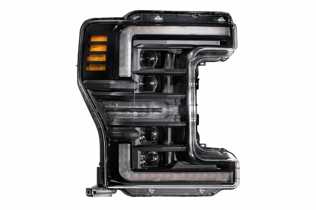 Morimoto 2017-2019 F-250 F-350 Super Duty XB Gen 2 LED Headlights. Amber DRL