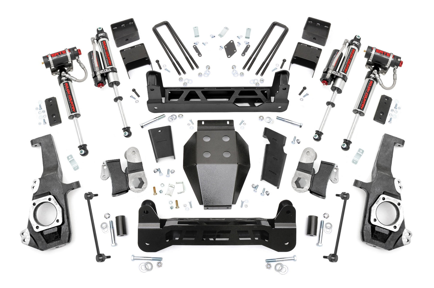 Rough Country 5.0 Inch GM NTD Suspension Lift Kit Vertex (2020 2500HD)
