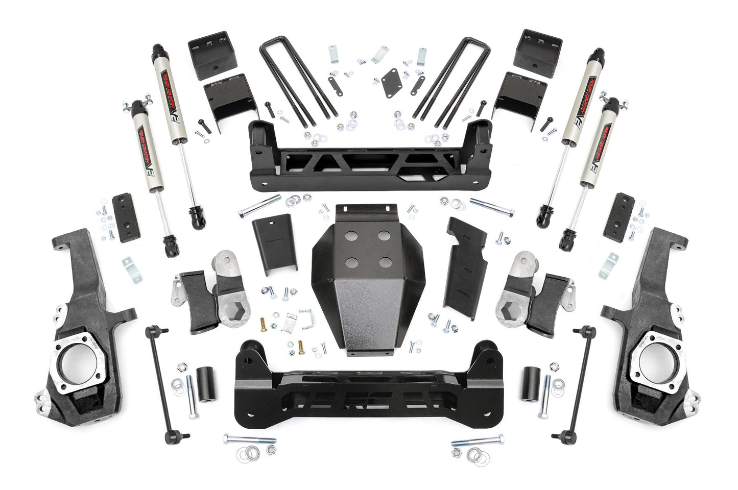 Rough Country 5.0 Inch GM NTD Suspension Lift Kit V2 (2020 2500HD)