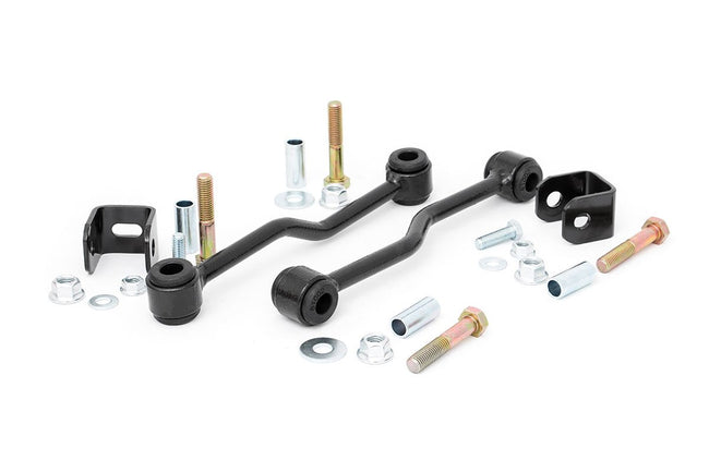 Rough Country Jeep Front Sway Bar Links 4-5 Inch Lifts 97-06 Wrangler TJ