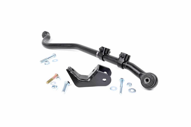 Rough Country Jeep TJ Front Forged Adjustable Track Bar 0-3.5in 97-06 Wrangler TJ