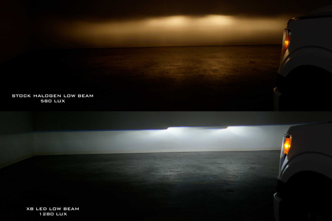 Morimoto 2021-2023 Ford F-150 XB LED Headlights, White DRL