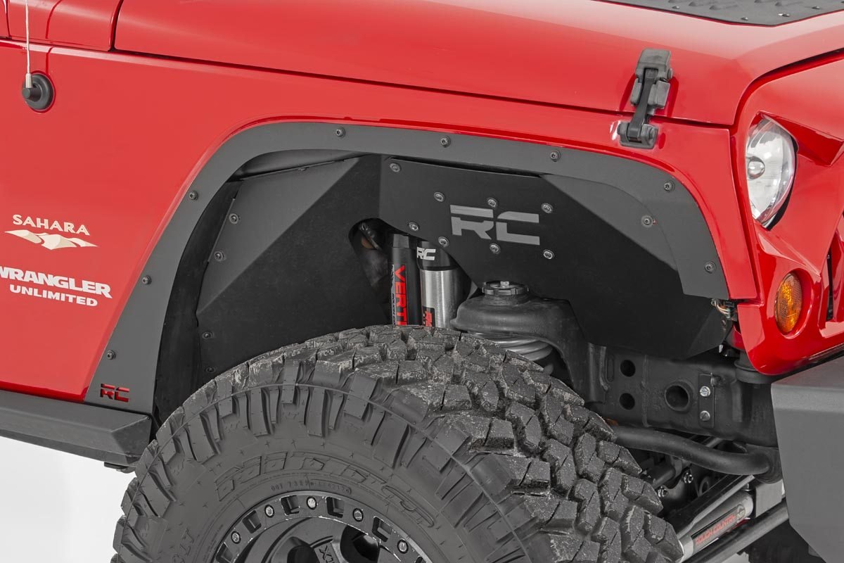 Rough Country Jeep Front & Rear Fender Delete Kit 07-18 Wrangler JK