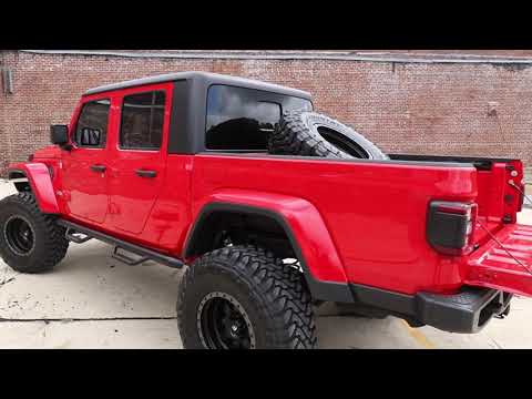 Rough Country Bed Mounted Tire Carrier 20 Jeep Gladiator