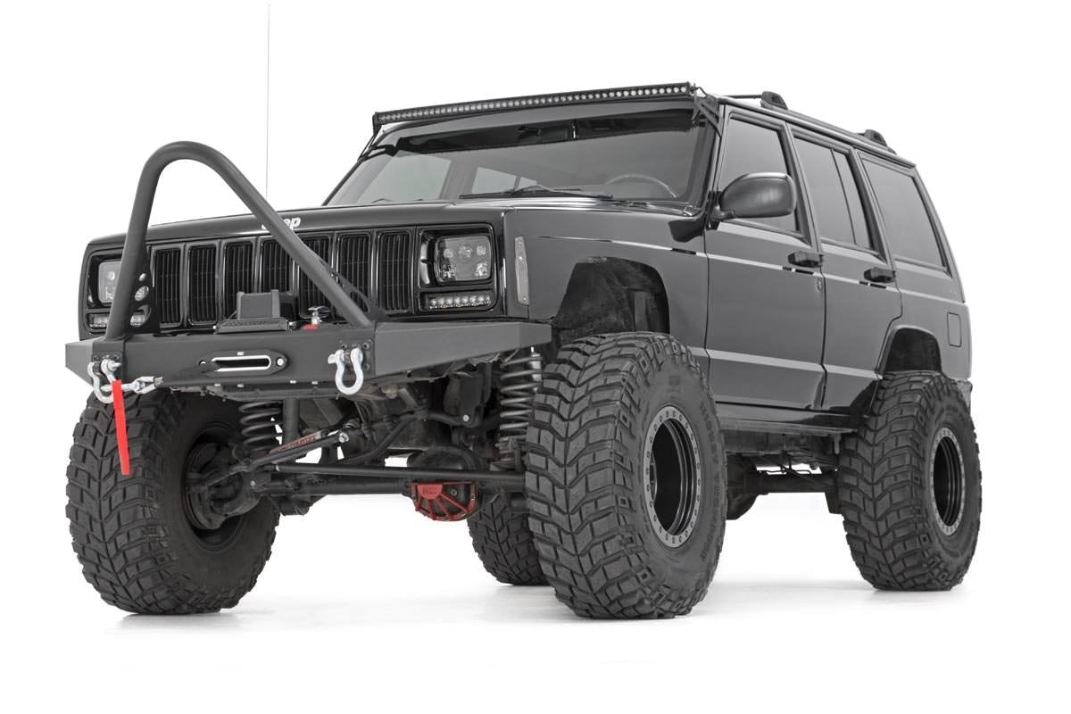 Rough Country Jeep Stinger Bar RC Bumpers 84-01 Cherokee XJ