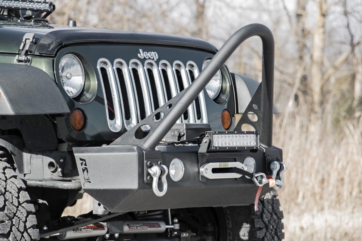 Rough Country Jeep Stinger Bar RC Bumpers 84-01 Cherokee XJ