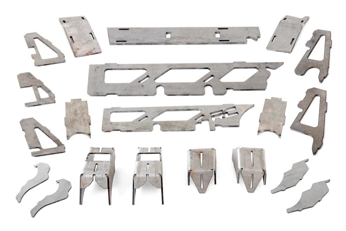 Rough Country JK DANA 30 Front Axle Truss & Gusset Kit