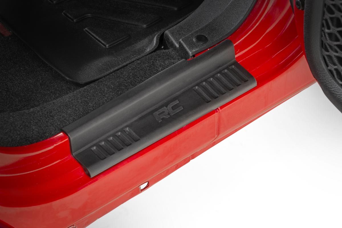 Rough Country Jeep Front & Rear Entry Guards 07-18 Wrangler JK