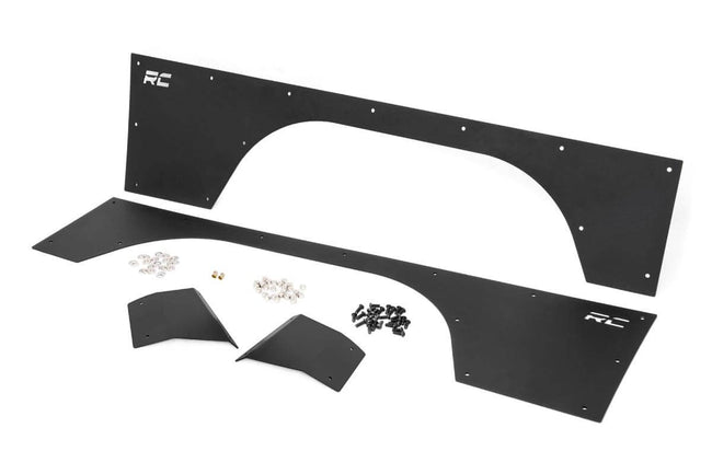 Rough Country Jeep Front Upper and Lower Quarter Panel Armor 84-96 Cherokee XJ